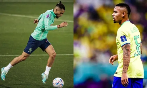 
				
					Gabriel Jesus e Alex Telles sofrem lesões em jogo contra Camarões e estão fora da Copa do Mundo
				
				