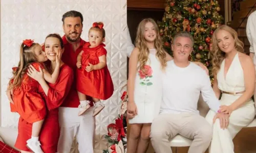 
				
					É Natal! Celebridades comemoraram data festiva ao lado de familiares
				
				