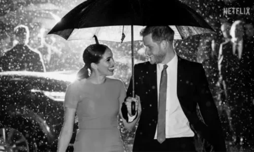 
				
					Netflix divulgada teaser de documentário 'Harry & Meghan'; assista
				
				