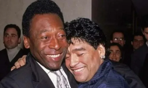 
				
					Troca de farpas, elogios e admiração: relembre relação entre Pelé e Maradona
				
				