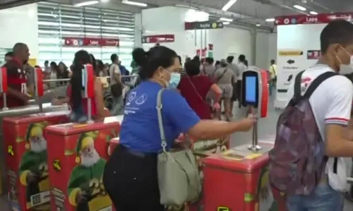 
				
					Linha 1 do Metrô de Salvador apresenta lentidão nesta segunda (12); causa não foi identificada
				
				