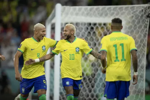 
				
					Brasil nunca perdeu da Croácia, adversário das quartas de final na Copa
				
				