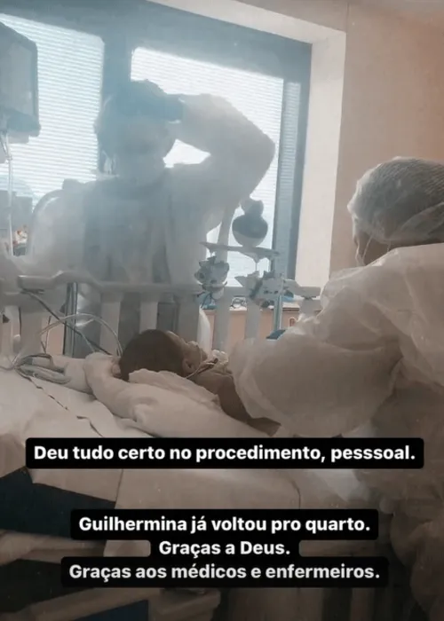 
				
					Filha de Juliano Cazarré passa por nova cirurgia e ator atualiza estado de saúde: ‘Obrigado pelas orações’
				
				