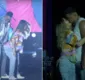 
                  Carla Perez dança colada e dá beijão em Xanddy no Festival Virada Salvador; cantor pede mais um filho