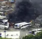 
                  Ônibus intermunicipais pegam fogo dentro de garagem em Salvador