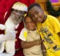 
                  Papai Noel negro viraliza após surpreender criança em shopping na Região Metropolitana de Salvador