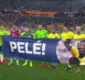 
                  Pelé recebe homenagem da Seleção Brasileira após vitória contra Coreia: 'Ele fica muito feliz'