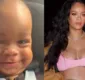 
                  Rihanna mostra rosto do filho com A$AP Rocky pela primeira vez