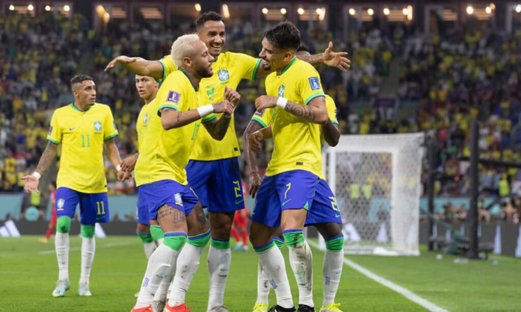 Músicas que embalam dancinhas de jogadores do Brasil assumem 1º lugar em  top viral