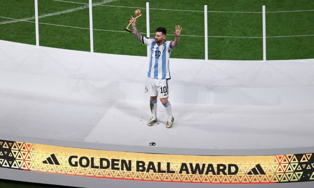 Messi é eleito craque da Copa do Mundo 2022 e conquista o prêmio