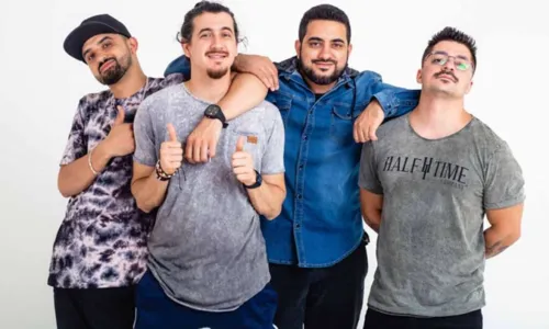 
				
					Dihh Lopes, Márcio Donato, Thiago Ventura e Afonso Padilha trazem espetáculo 4 Amigos para Salvador
				
				