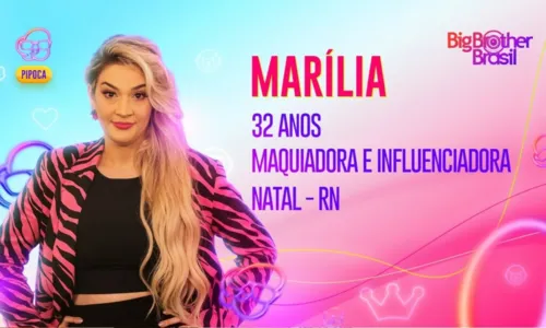 
				
					Casamento aos 19 anos e boca de 'autofalante': conheça Marília, integrante do 'BBB 23'
				
				