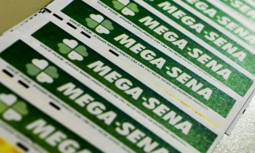 
				
					Mega-Sena deste sábado deve pagar prêmio de R$ 3 milhões
				
				
