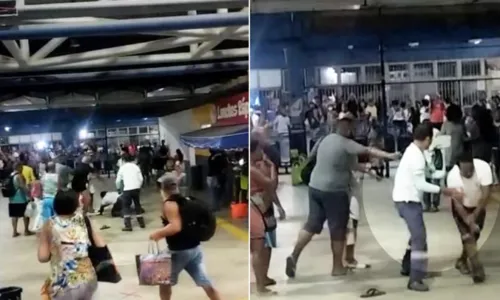 
				
					Vídeo: funcionários do ferry são agredidos por passageiros no Terminal de Bom Despacho
				
				