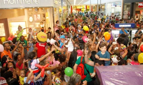 
				
					Shopping de Salvador tem bloquinho gratuito para crianças no fim de semana
				
				