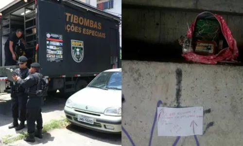 
				
					Falso explosivo é deixado em viaduto na Bahia com recado contra Lula e ameaça: 'Vamos quebrar tudo'
				
				