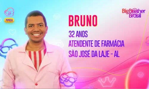 
				
					Atendente de farmácia 'querido pelos clientes' e mais: conheça Bruno, atual participante do 'BBB 23'
				
				