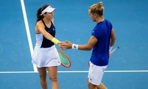 
				
					Luisa Stefani e Rafael Matos vencem Australian Open de Tênis
				
				