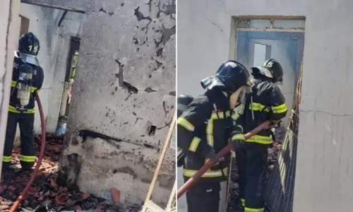 
				
					Casa fica parcialmente destruída após pegar fogo em Paulo Afonso
				
				