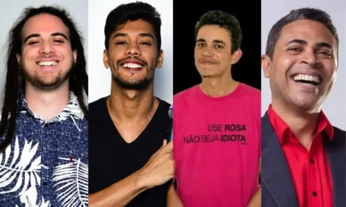 
				
					Humoristas do + 1 Comedy Show falam sobre carreira e cenário do humor na Bahia
				
				