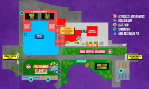 
				
					Festival de Verão 2023 divulga mapa do evento; confira
				
				