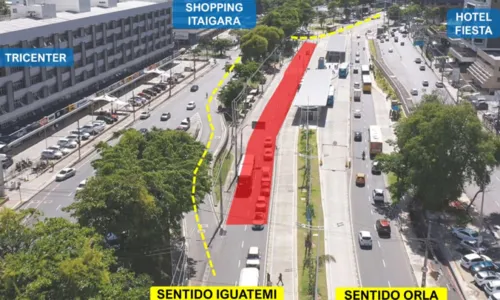 
				
					Trecho da Avenida ACM é interditado para obras do BRT; confira mudanças
				
				