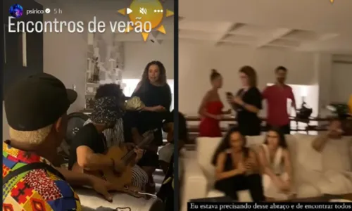 
				
					Márcio Victor reúne Daniela Mercury, Caetano Veloso e outras celebridades em Salvador: 'Encontros de verão'
				
				