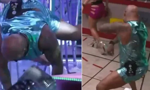 
				
					Dança de Cezar Black viraliza nas redes sociais: 'Ele não para de rebolar'
				
				