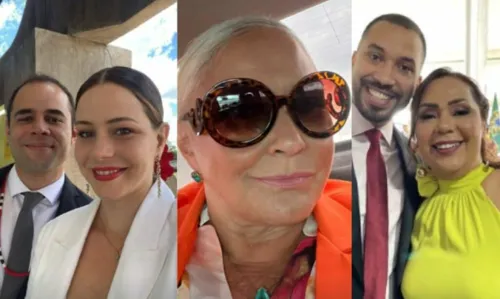 
				
					Veja famosos que acompanharam a posse de Lula
				
				