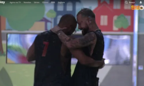 
				
					Fred e Ricardo vencem prova de resistência e estão imunes na primeira semana do 'BBB 23'
				
				