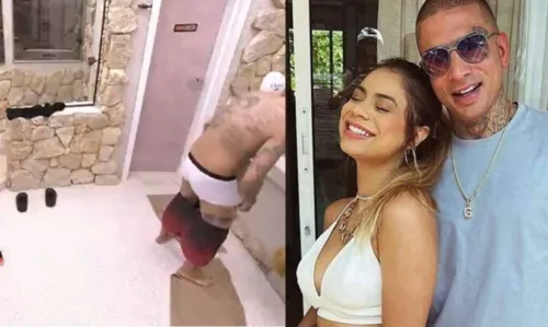 
				
					MC Guimê aparece de cueca branca do 'BBB 23' e Lexa reage: 'É um teste'
				
				