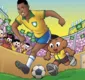 
                  Pelé é homenageado por cartunistas com exposição virtual