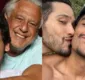 
                  'Nenhuma preocupação', diz Antônio Fagundes sobre namoro do filho com ator
