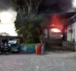 
                  Galpão da Embasa pega fogo no bairro do Cabula