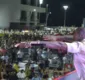 
                  Já é carnaval, cidade? Léo Santana e Olodum agitam multidão no Farol da Barra, em Salvador