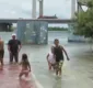
                  Rio São Francisco invade orla de Juazeiro após vazão da barragem de Sobradinho igualar recorde