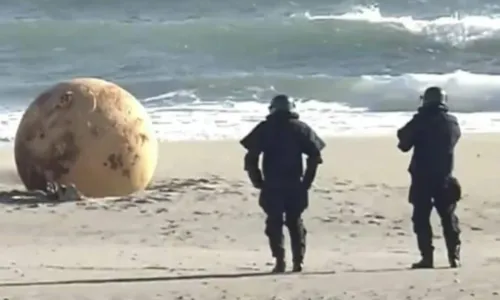 
				
					Oceanógrafo desvenda mistério sobre bola de ferro que surgiu no litoral do Japão
				
				