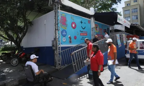 
				
					Módulos instalados na Praça da Piedade apresentam irregularidades para pessoas com deficiência
				
				