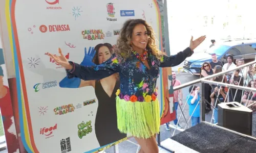 
				
					Pela 1ª vez, Daniela Mercury se apresenta no carnaval de Salvador todos os dias de festa e garante 4 'Pipocas da Rainha'
				
				