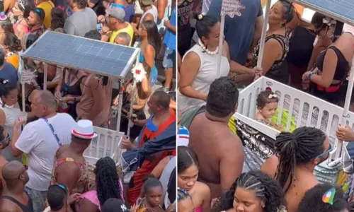 
				
					Vídeo: família cria berço elétrico para bebê curtir carnaval de Salvador
				
				