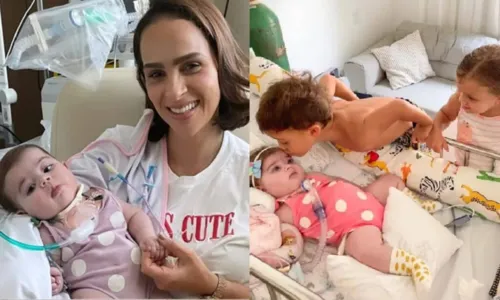 
				
					Letícia Cazarré celebra alta hospitalar de Maria Guilhermina após 7 meses de internação: 'Bem melhor'
				
				