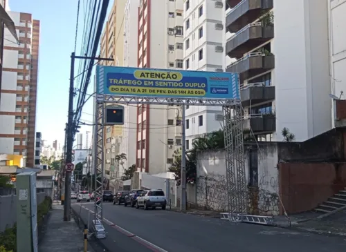 Trânsito é alterado nas ruas Manoel Barreto e Djalma Ramos para o carnaval; confira mudanças