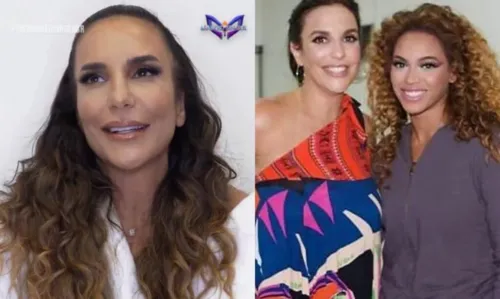 
				
					Ivete Sangalo brinca sobre amizade com Rihanna e Beyoncé: 'Essas meninas são um barato'
				
				