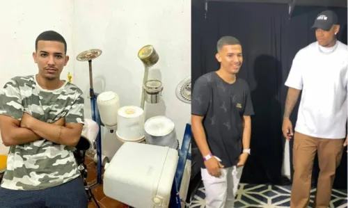 
				
					Léo Santana dá bateria de presente para fã que tocava com materiais reciclados
				
				