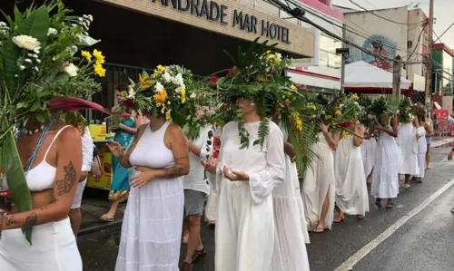 
				
					FOTOS: confira imagens da festa de Iemanjá, no Rio Vermelho
				
				