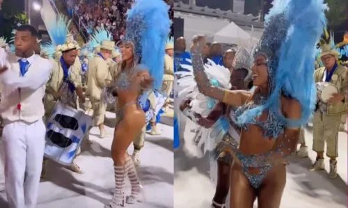 
				
					Anitta curte no meio do povo após puxar trio no carnaval de Salvador
				
				