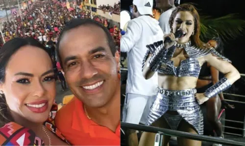 
				
					Anitta chama prefeito de 'delícia' e esposa dele responde: 'to chegando, hein'
				
				