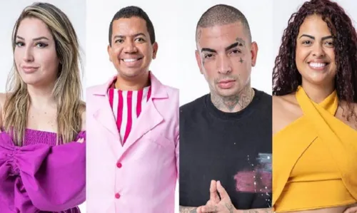 
				
					Amanda, Bruno, Paula e Guimê se enfrentam no paredão do BBB 23
				
				