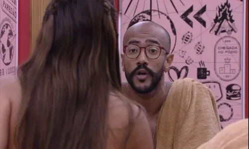 
				
					Key Alves e Ricardo brigam por banho no 'BBB 23': 'Entrou na minha frente'
				
				