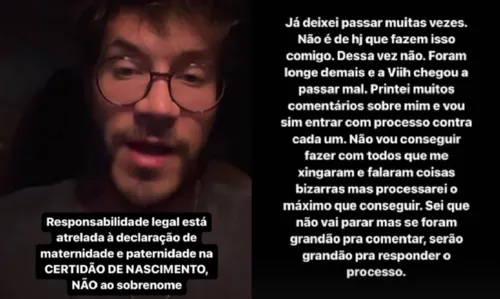 
				
					Viih Tube passa mal após ataques por nome da filha e Eliezer diz que processará responsáveis
				
				